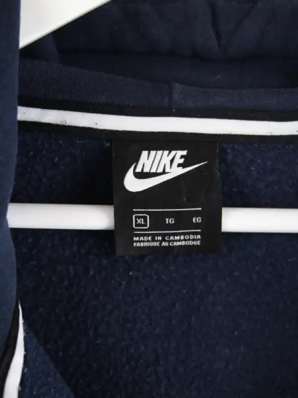Nike Hoodie Blau XL – Etikett