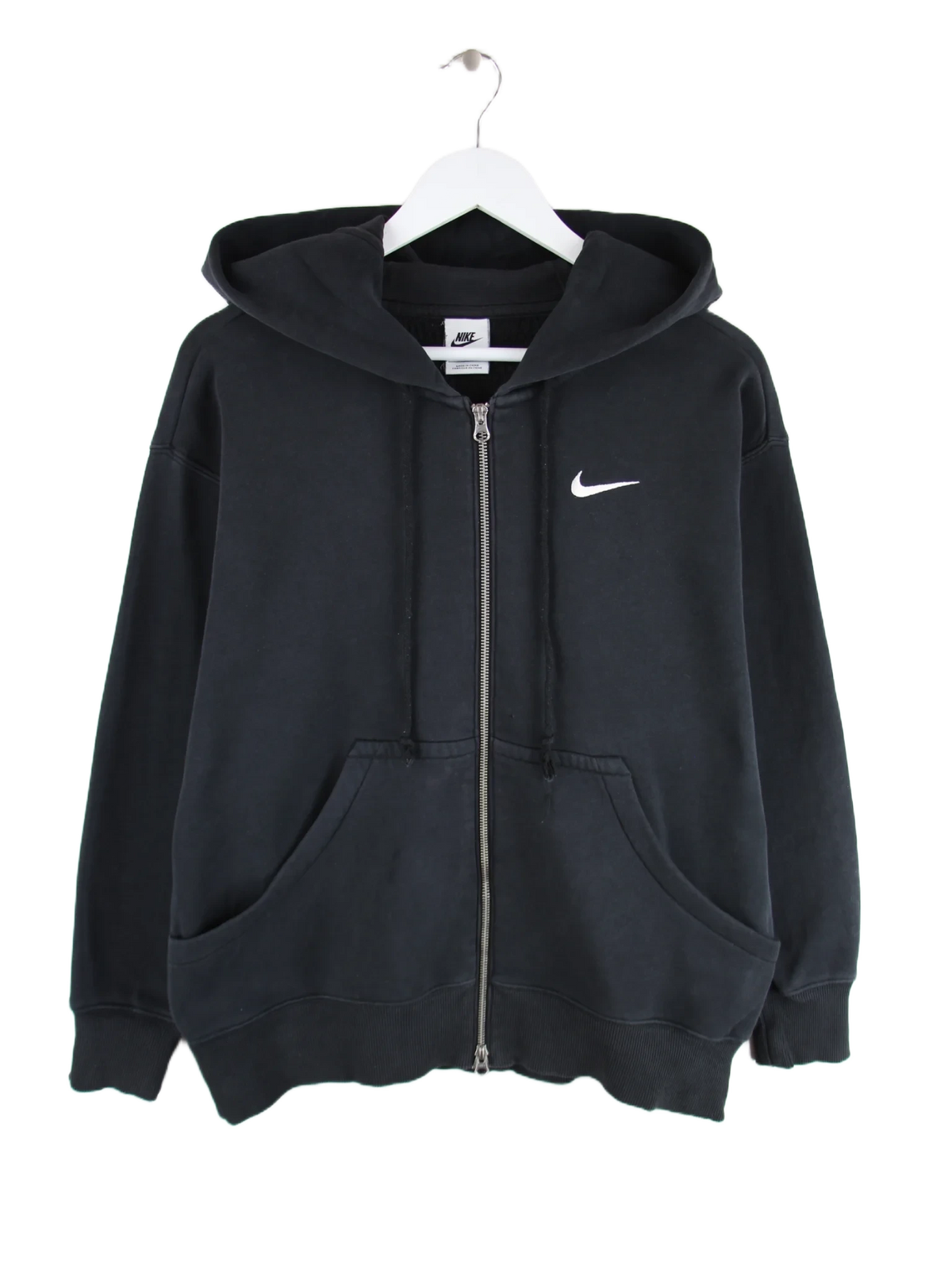 Nike Hoodie Schwarz S – Vorderseite