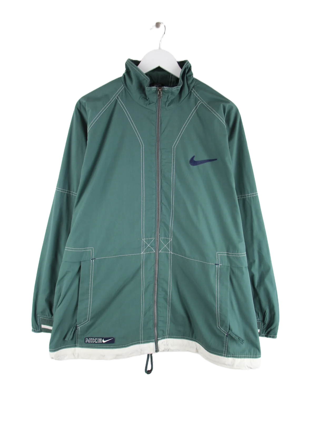 Nike Leichte Jacke Grün L – Vorderseite