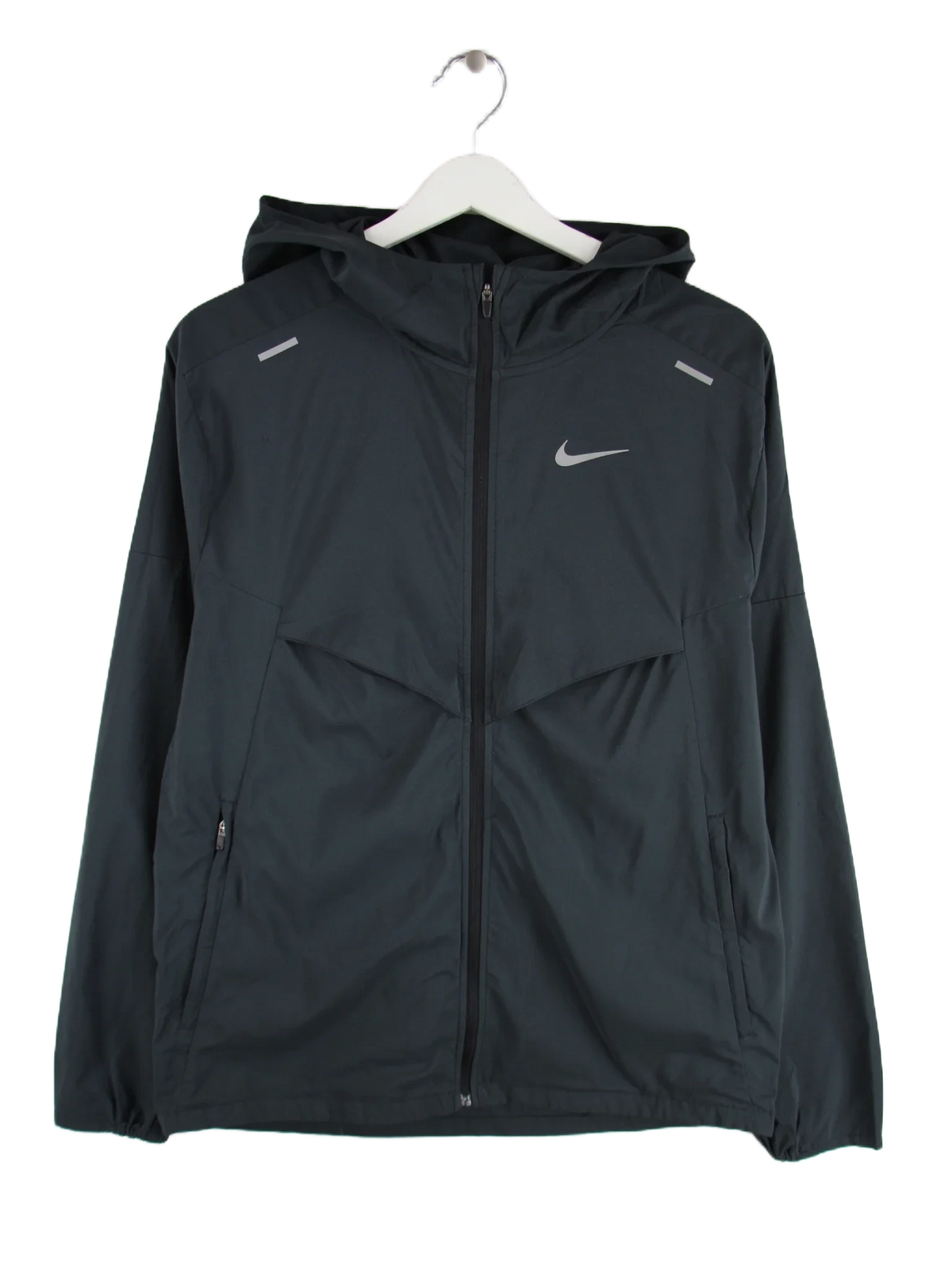 Nike Leichte Jacke Schwarz S – Vorderseite