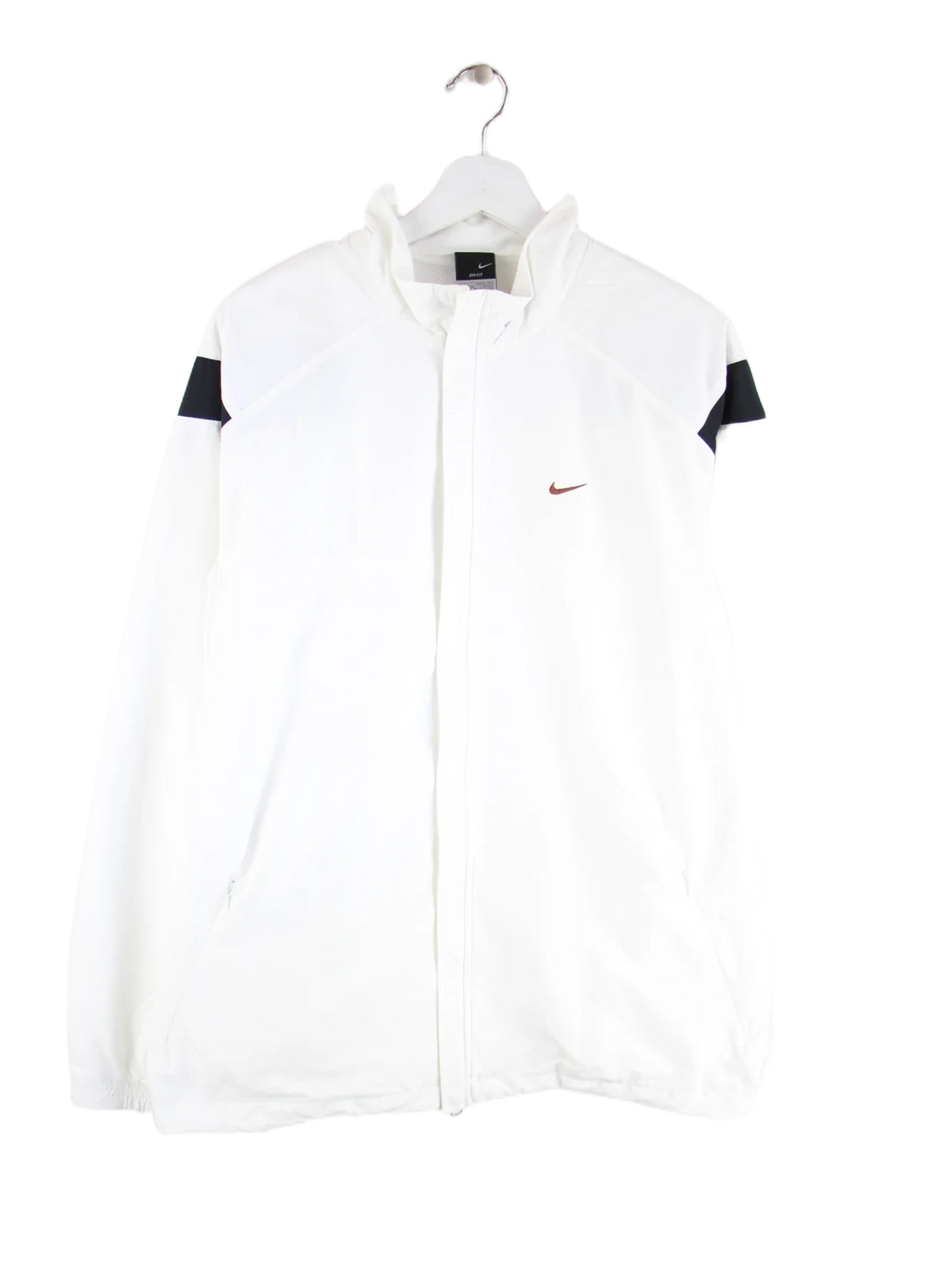 Nike Leichte Jacke Weiß L – Vorderseite