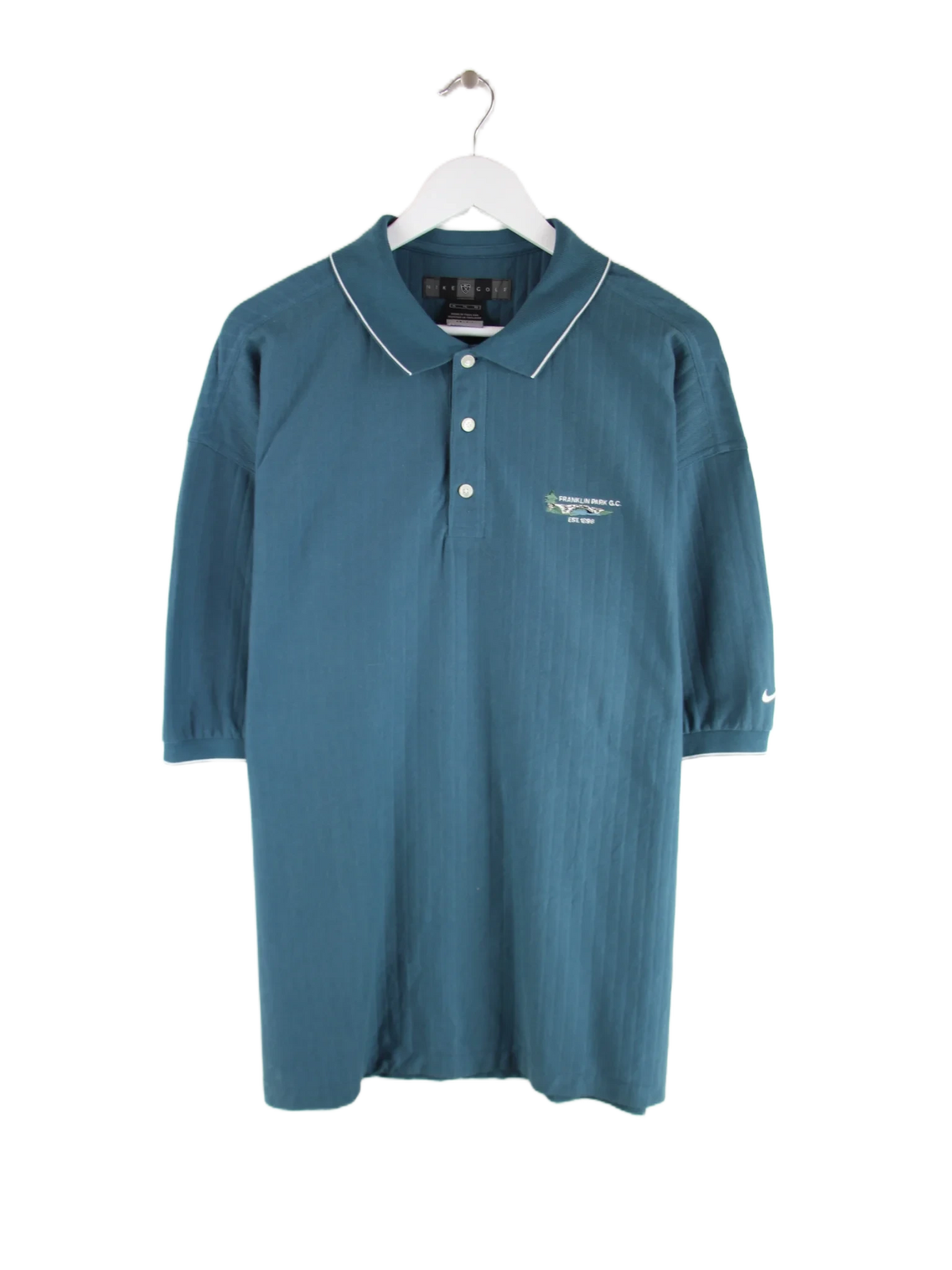Nike Polo Grün XL – Vorderseite