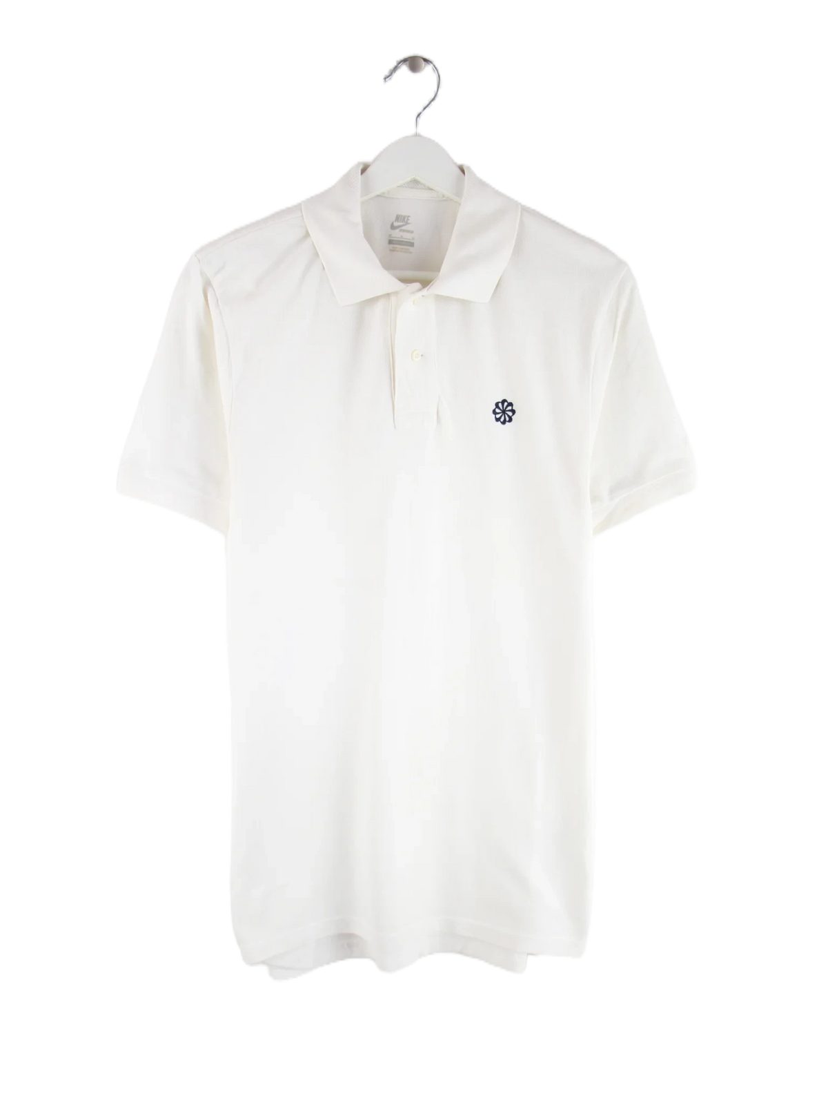 Nike Polo Weiß M – Vorderseite
