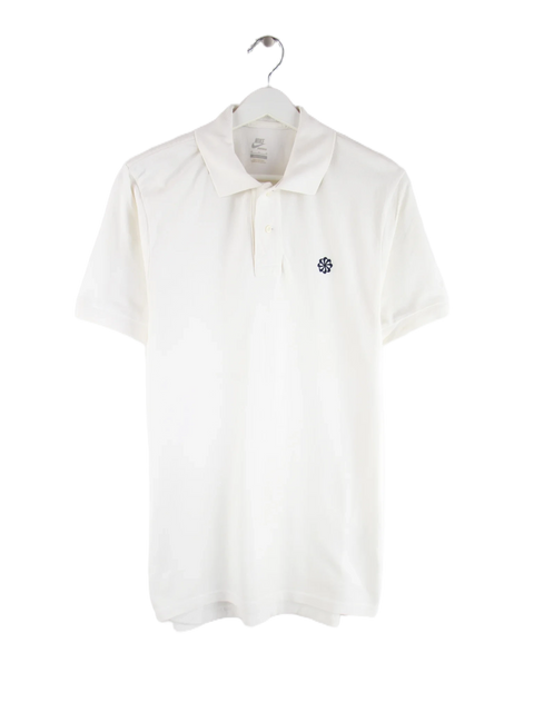 Nike Polo Weiß M – Vorderseite