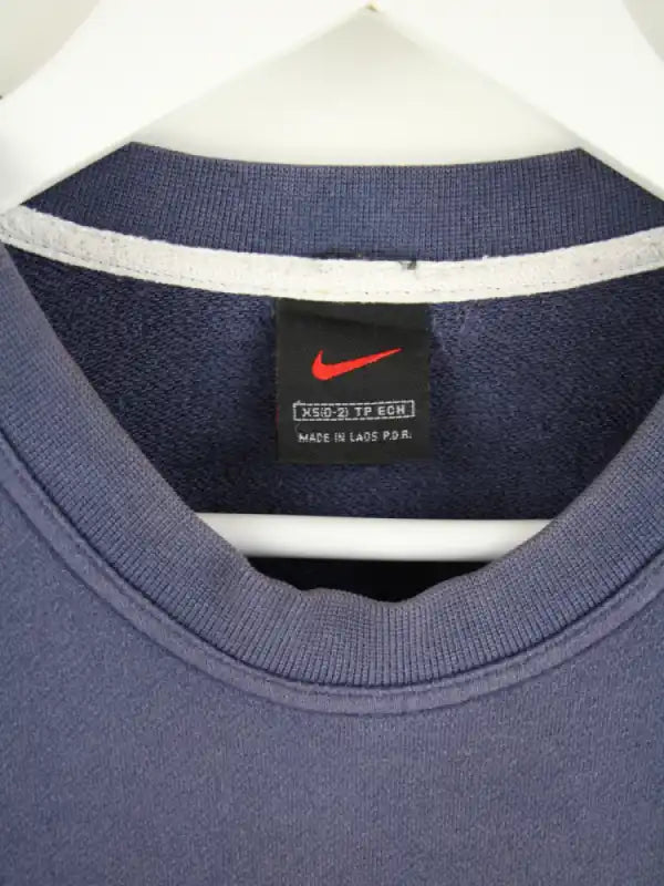 Nike Sweater Blau XS – Etikett
