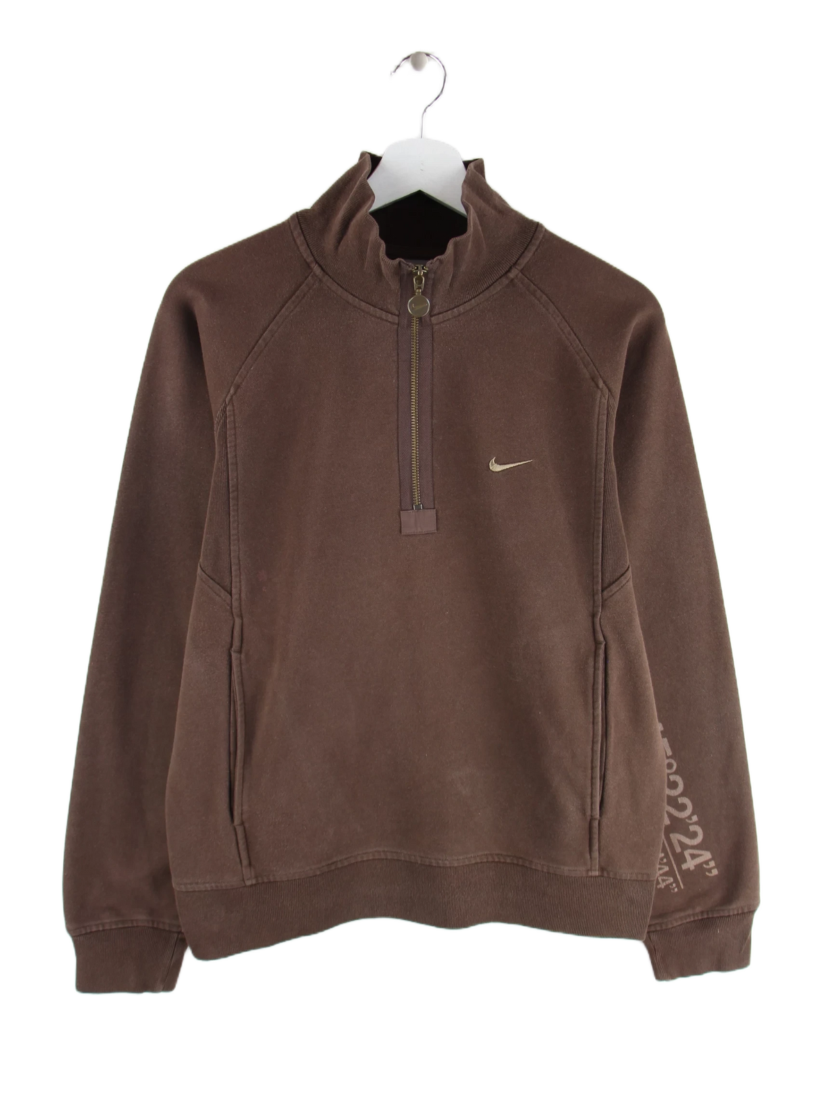 Nike Sweater Braun S – Vorderseite