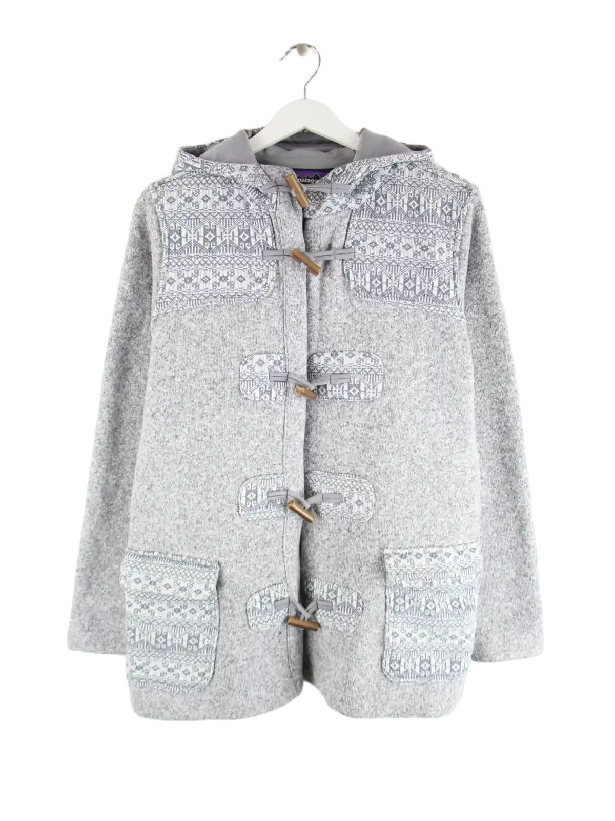 Patagonia Leichte Jacke Grau L – Vorderseite