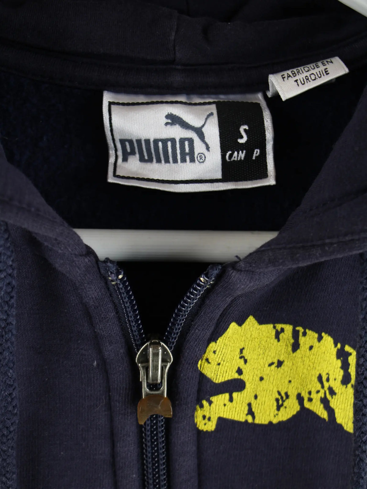 Puma Hoodie Blau S – Etikett