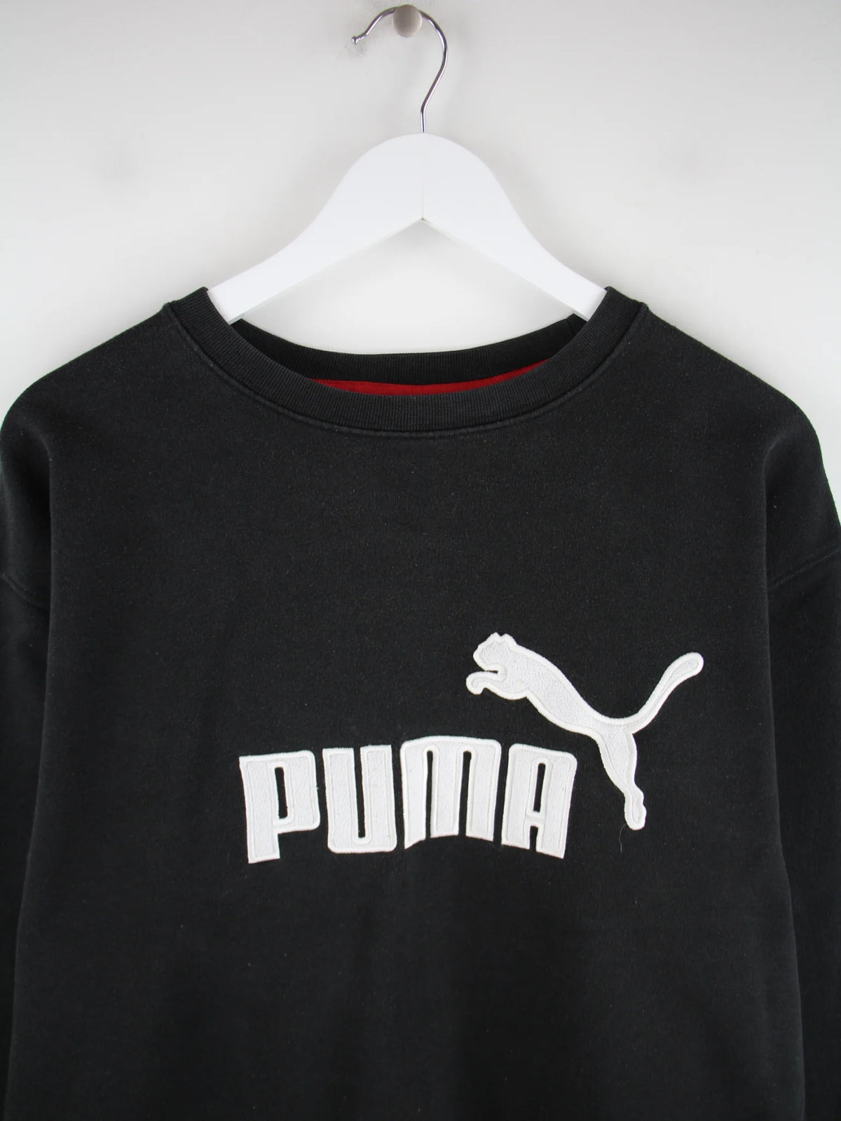 Puma Sweater Schwarz L – Detailansicht Vorderseite