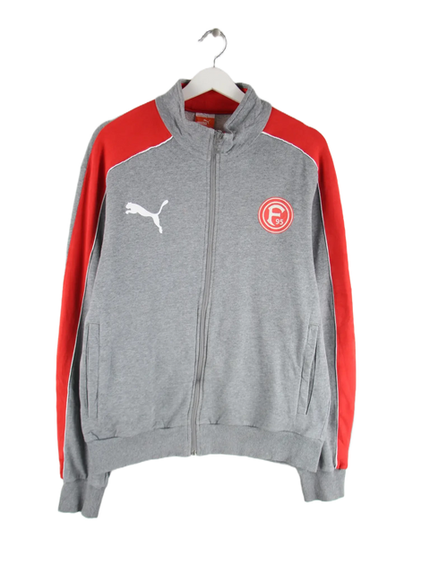 Puma Sweatjacke Grau L – Vorderseite