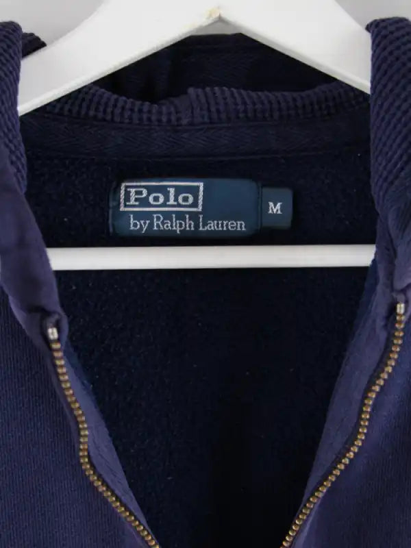 Ralph Lauren Hoodie Blau M – Etikett