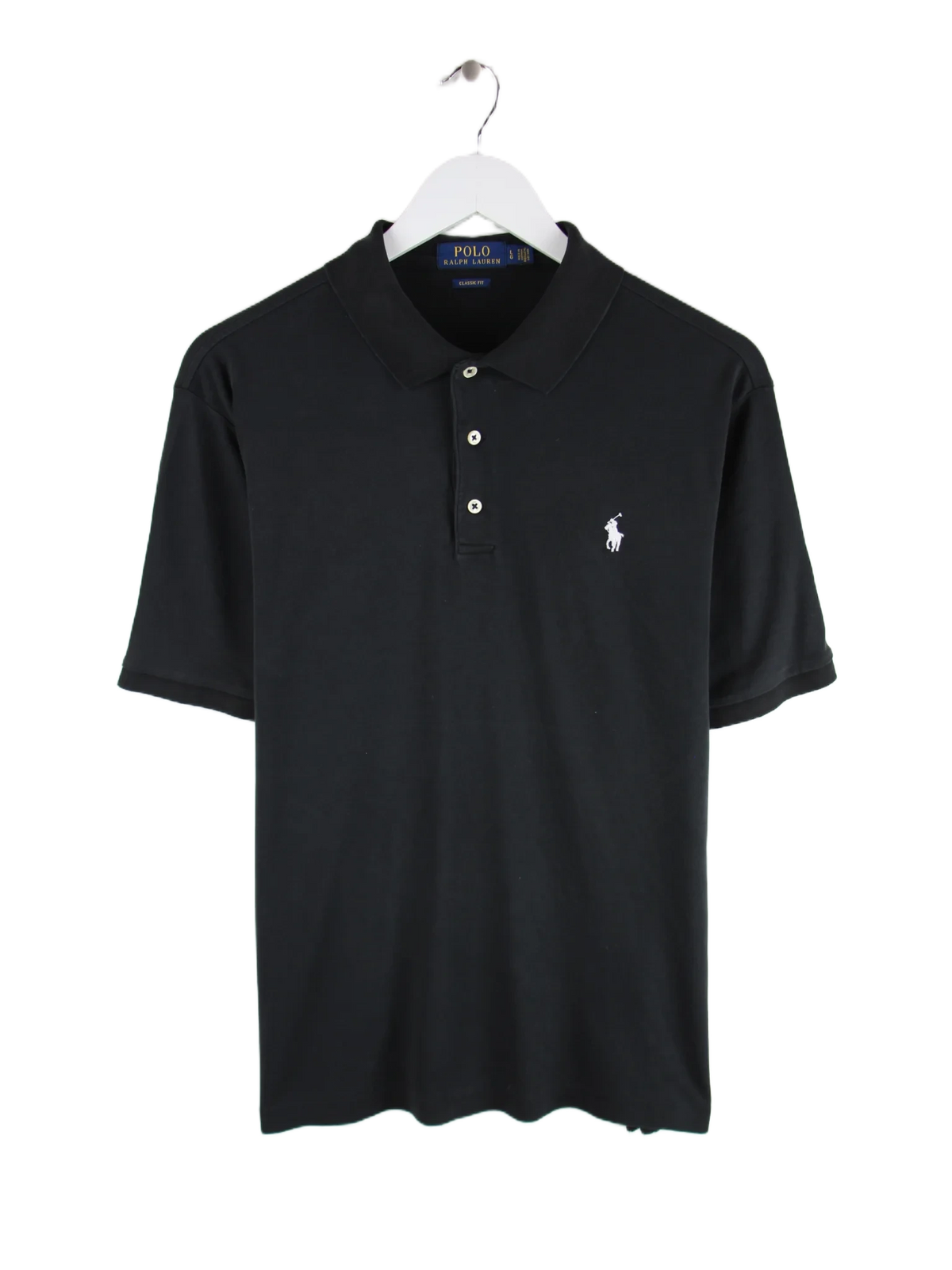 Ralph Lauren Polo Schwarz L – Vorderseite