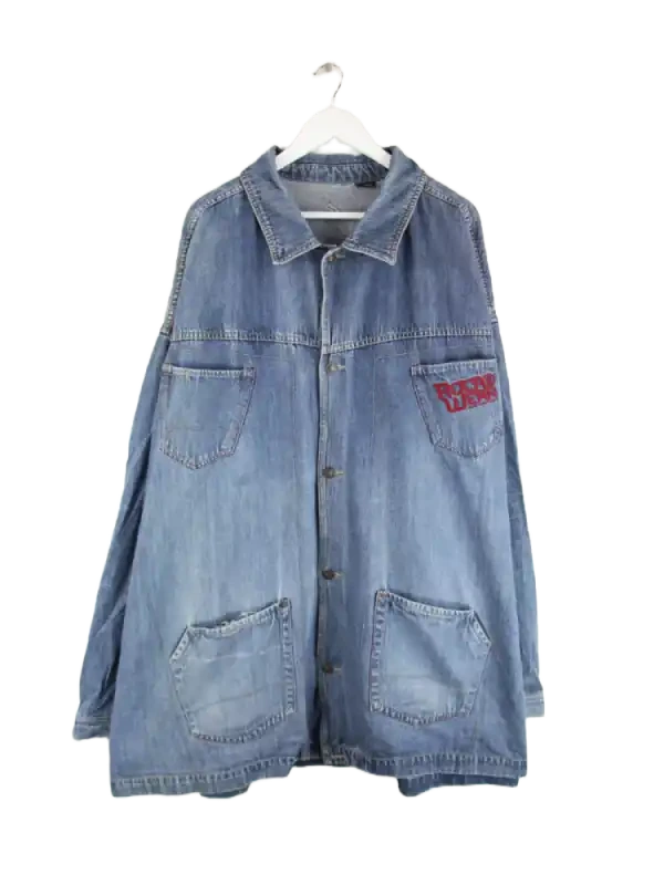 Rocawear Jeansjacke Blau 4XL – Vorderseite