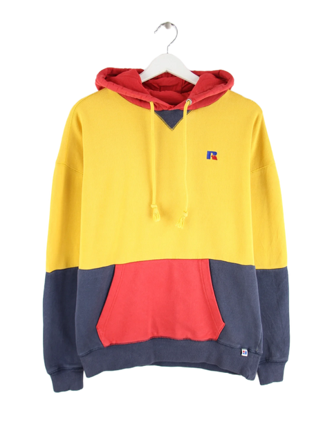 Russell Athletic Hoodie Gelb S – Vorderseite