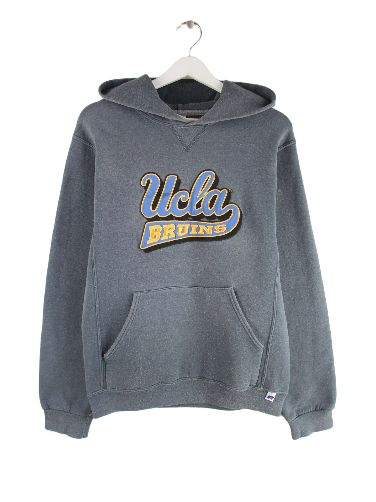 Russell Athletic Hoodie Grau L – Vorderseite