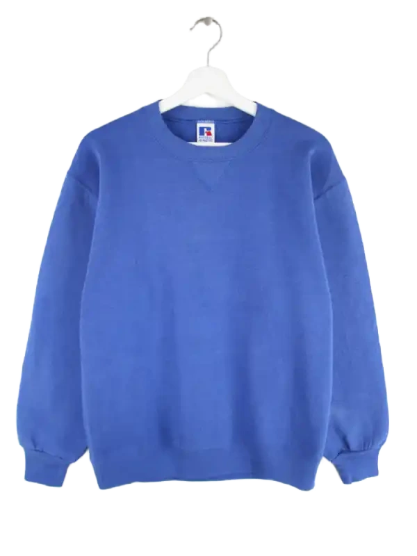 Russell Athletic Sweater Blau L – Vorderseite