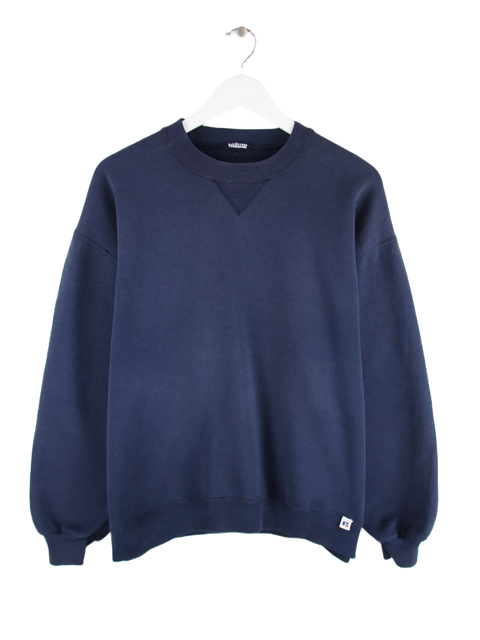 Russell Athletic Sweater Blau L – Vorderseite