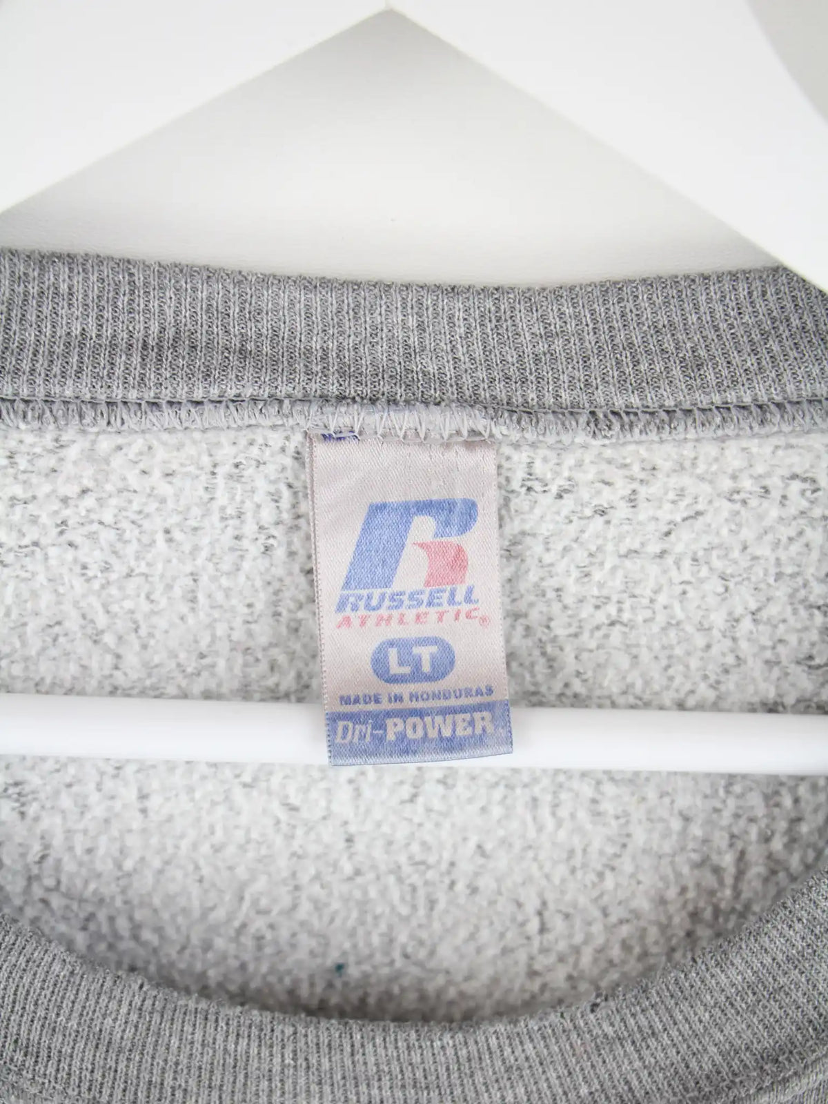 Russell Athletic Sweater Grau XXL – Etikett