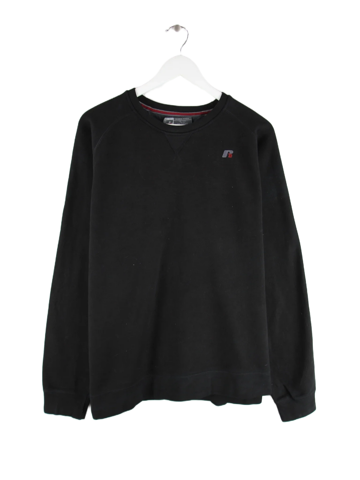 Russell Athletic Sweater Schwarz XXL – Vorderseite