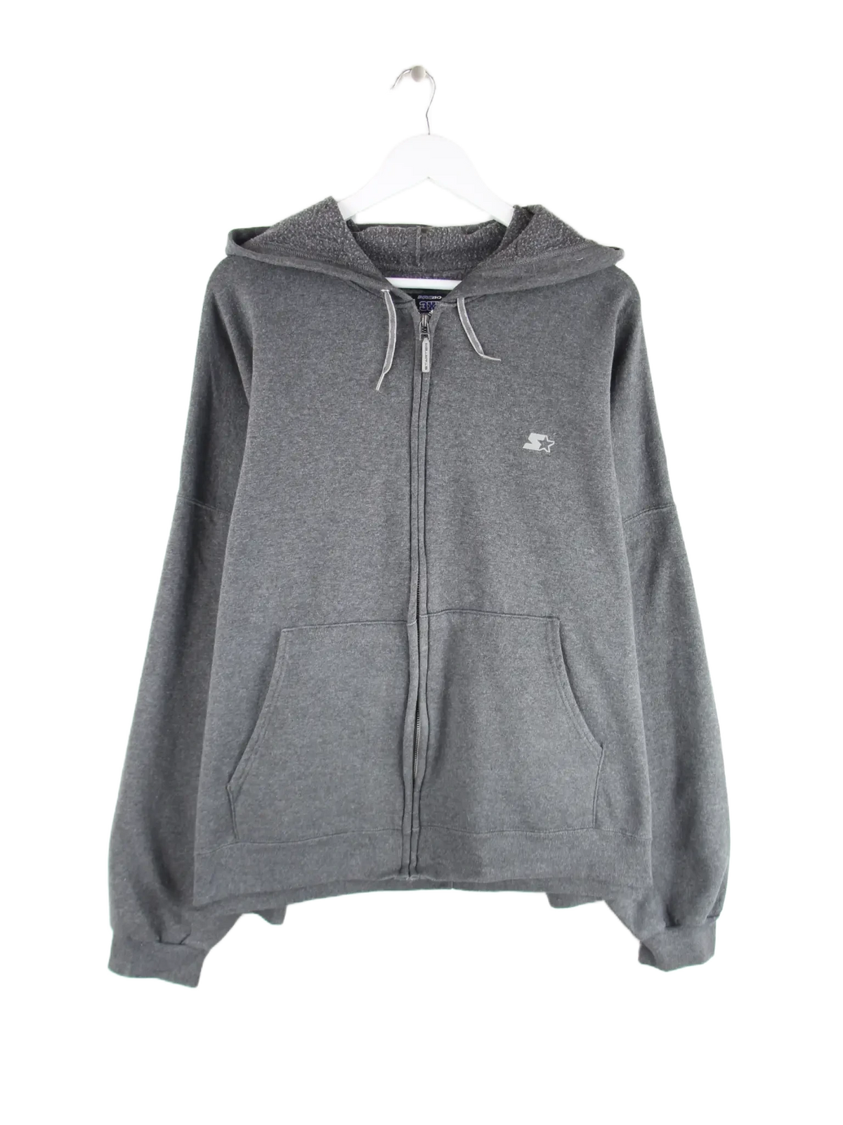 Starter Hoodie Grau 3XL – Vorderseite