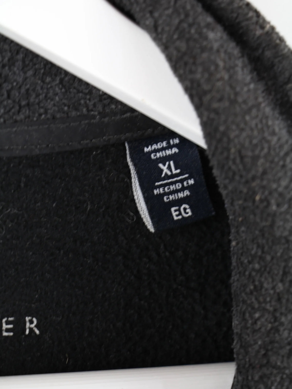 Tommy Hilfiger Fleece Grau XL – Detailbild 2