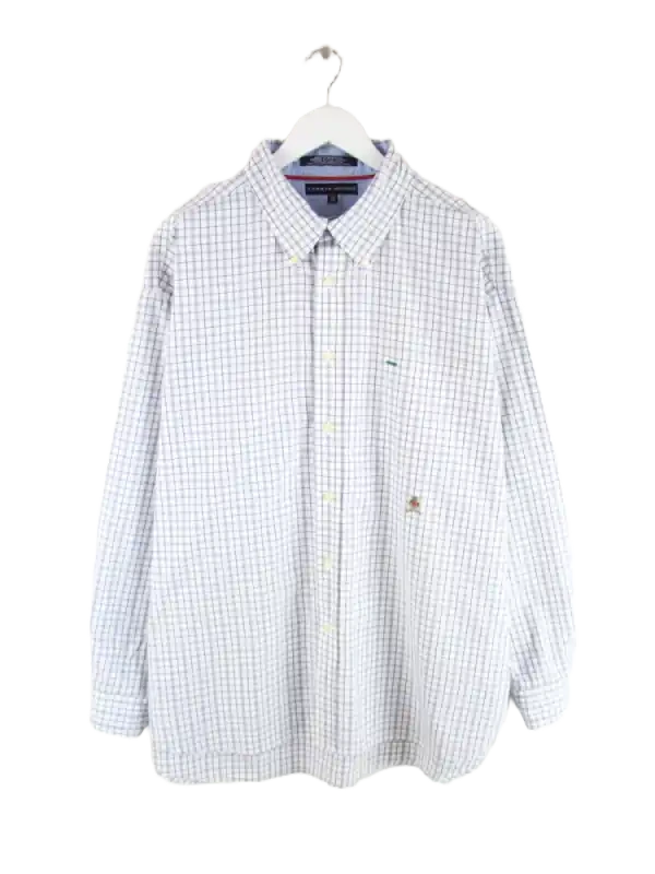 Tommy Hilfiger Hemd Weiß XXL – Vorderseite