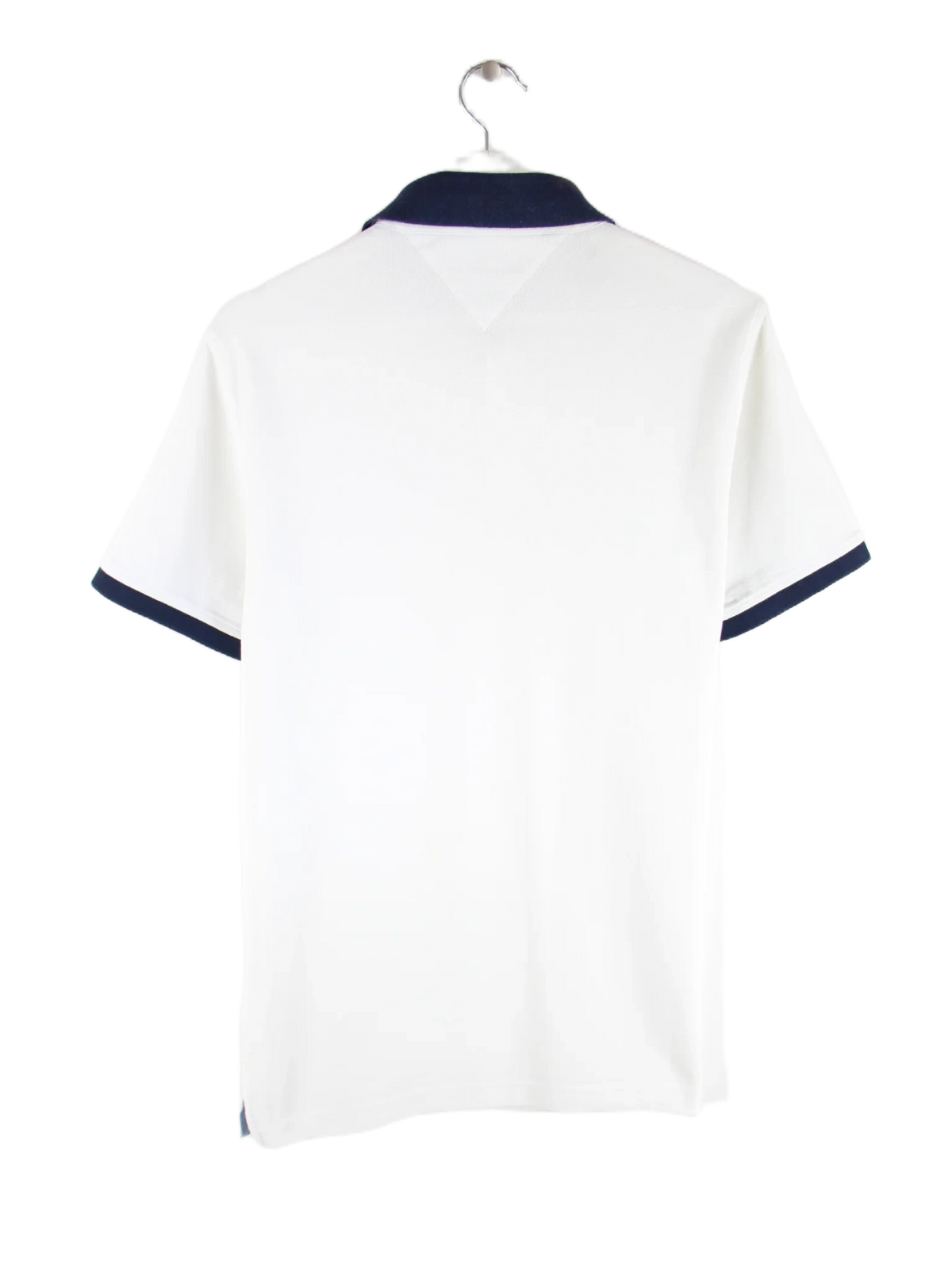 Tommy Hilfiger Polo Weiß L – Rückseite