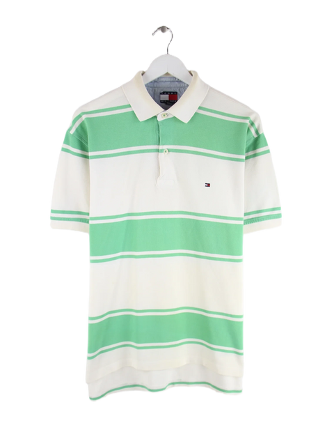 Tommy Hilfiger Polo Weiß M – Vorderseite