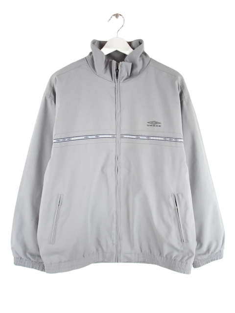 Umbro Leichte Jacke Grau L – Vorderseite
