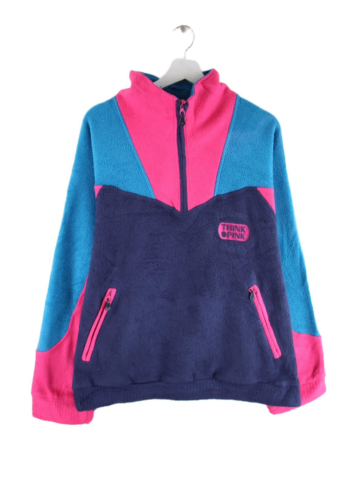 Vintage Fleece Blau XXL – Vorderseite