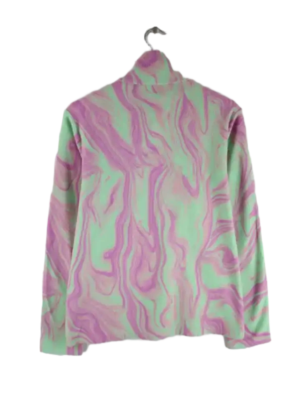 Vintage Fleece Mehrfarbig M – Rückseite