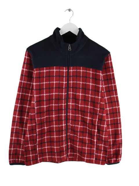 Vintage Fleece Rot M – Vorderseite