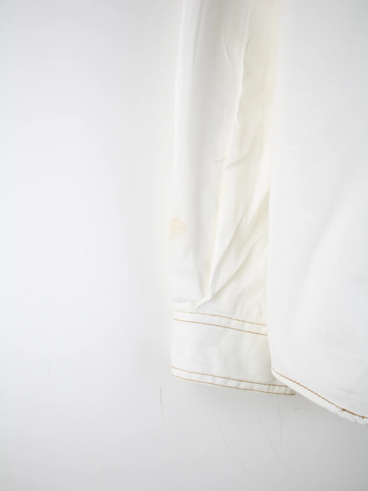 Vintage Freizeit Hemd Weiß XL – Detailbild 1