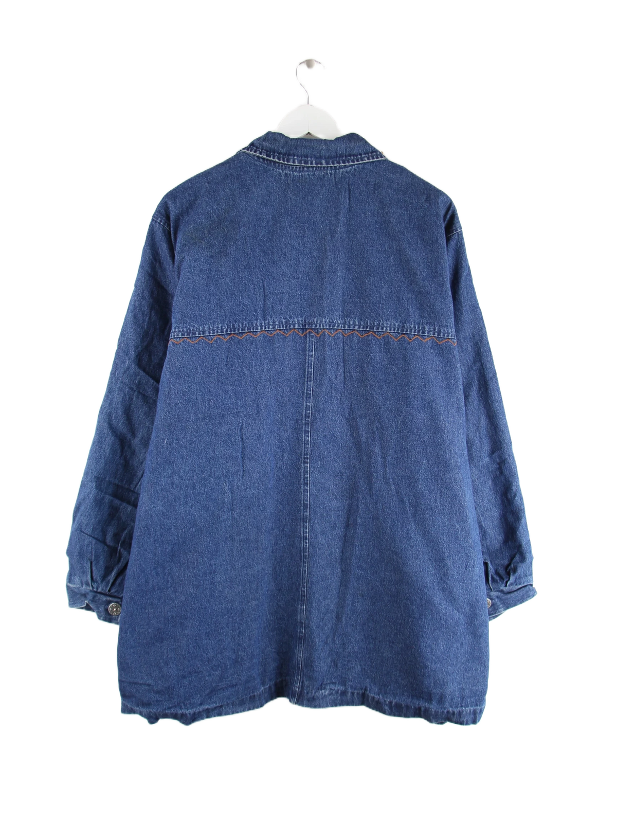 Vintage Jacke Blau XXL – Rückseite