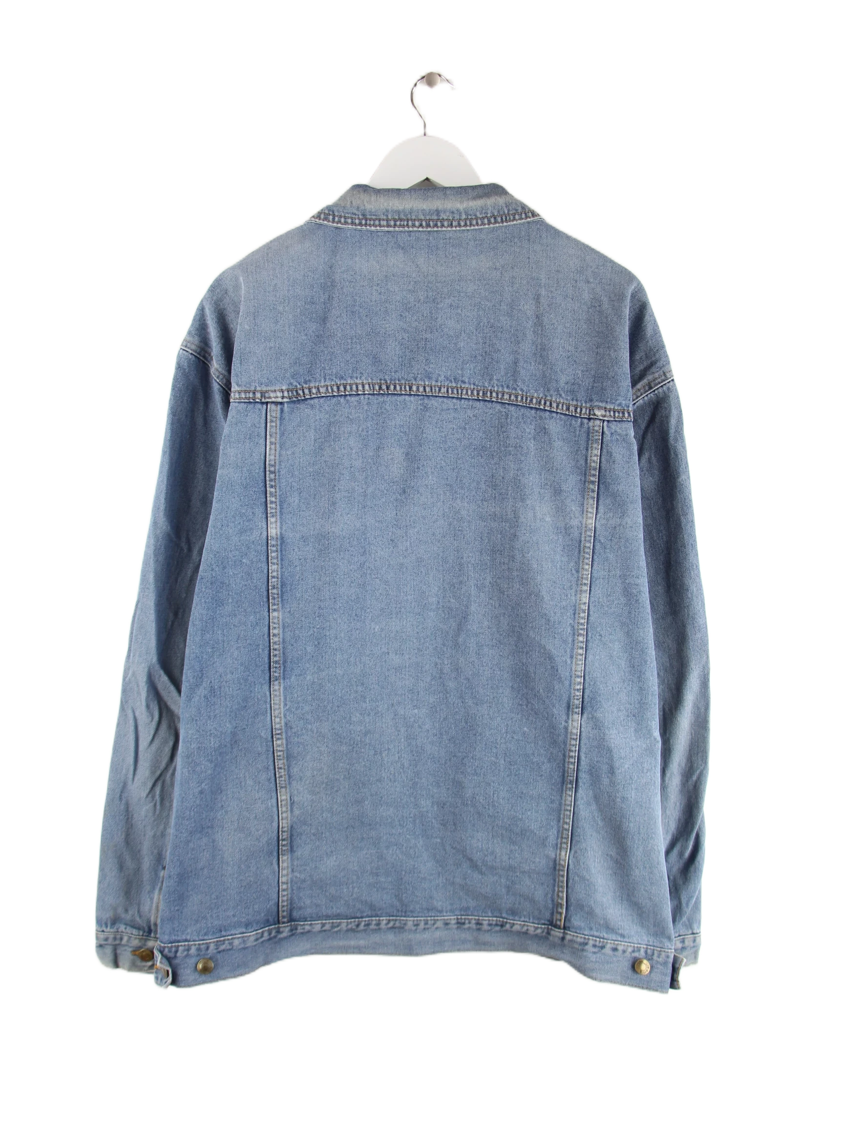 Vintage Jeansjacke Blau 4XL – Rückseite