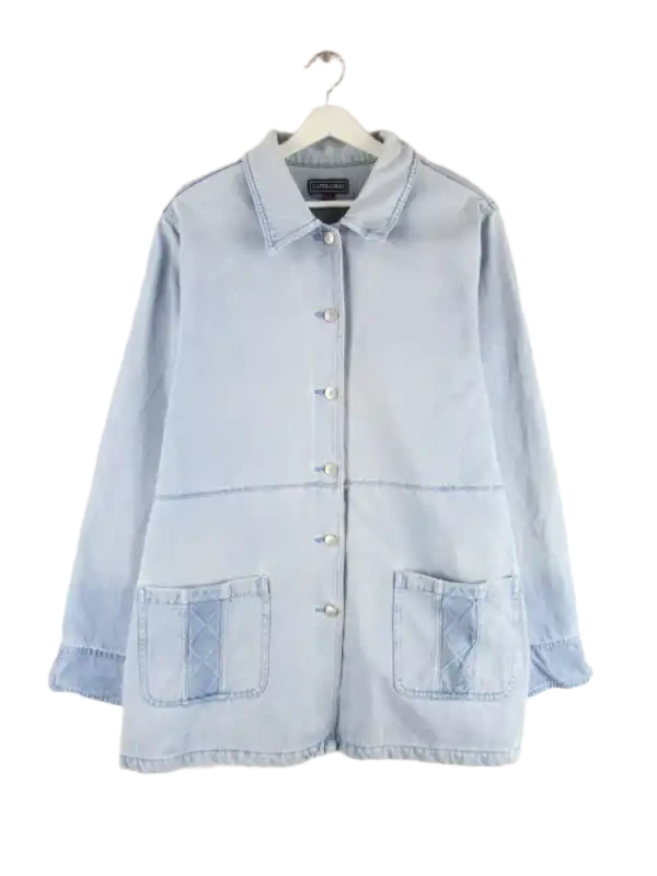 Vintage Jeansjacke Blau 3XL – Vorderseite