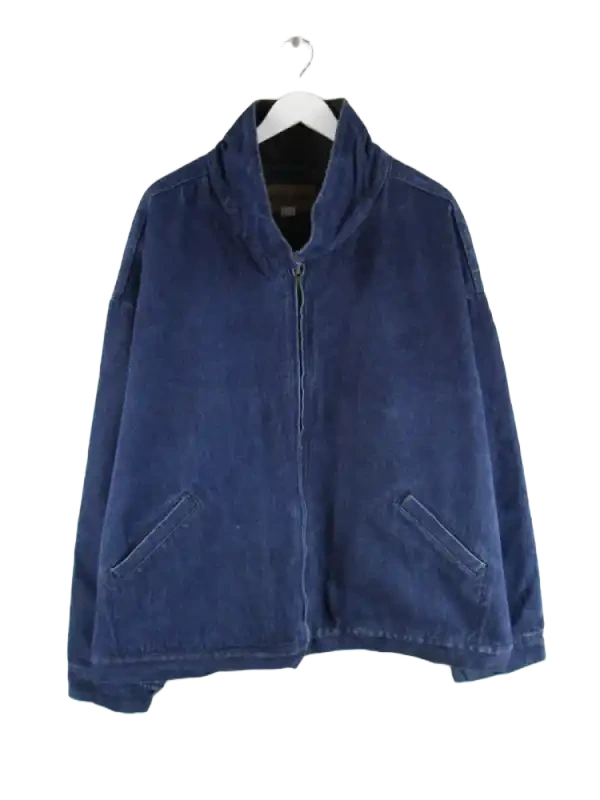 Vintage Jeansjacke Blau 5XL – Vorderseite