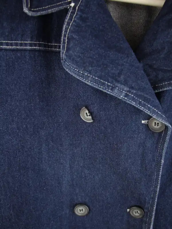 Vintage Jeansjacke Blau M – Detailbild 1