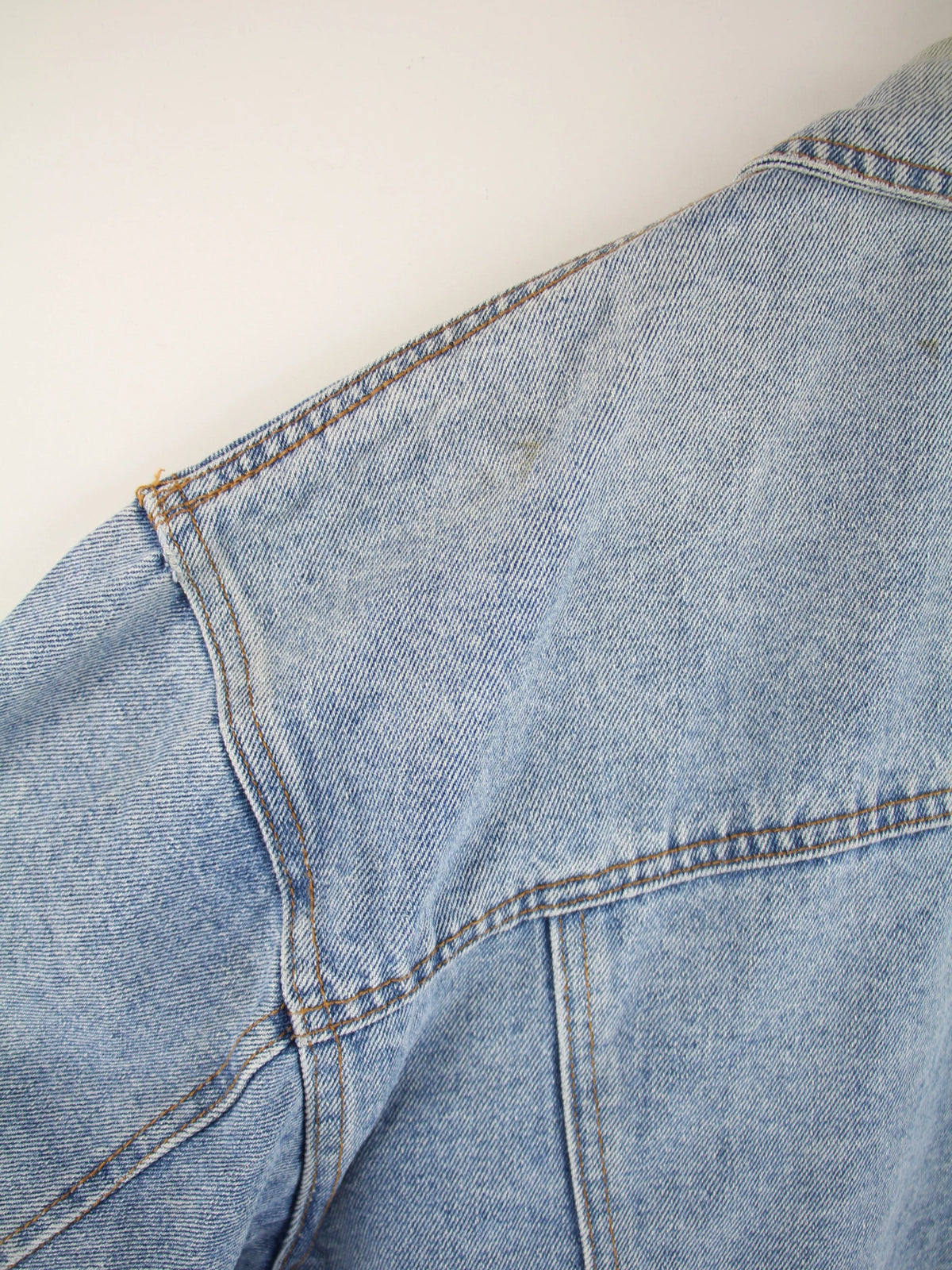 Vintage Jeansjacke Blau L – Etikett