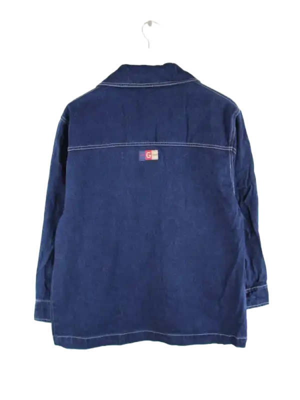 Vintage Jeansjacke Blau M – Rückseite