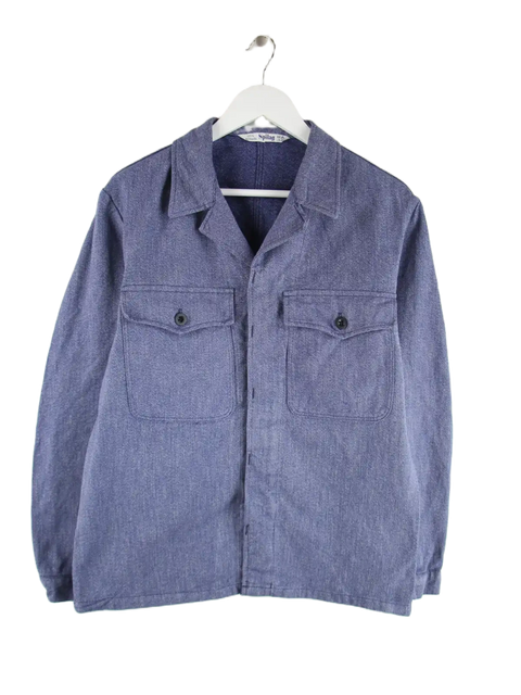 Vintage Jeansjacke Lila M – Vorderseite
