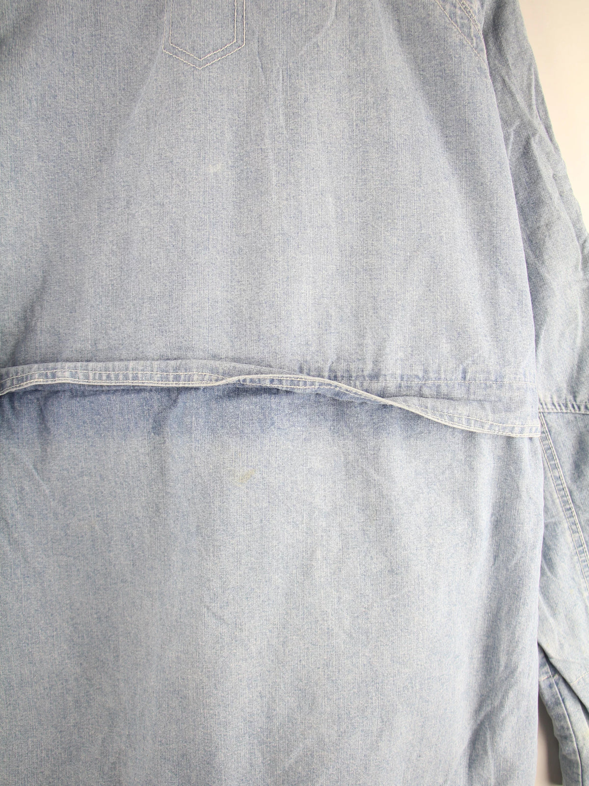 Vintage Leichte Jacke Blau L – Detailbild 5