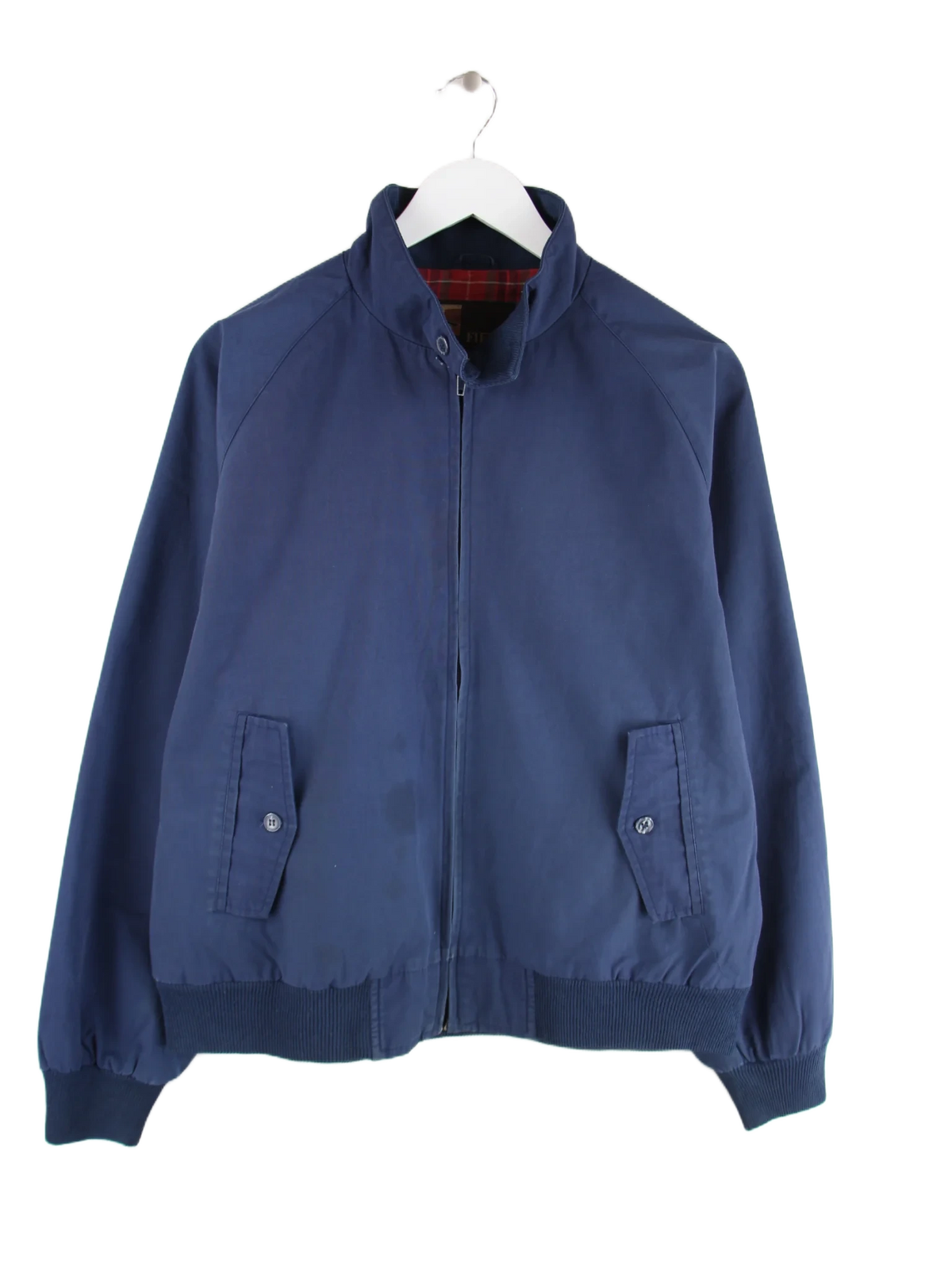 Vintage Leichte Jacke Blau L – Vorderseite
