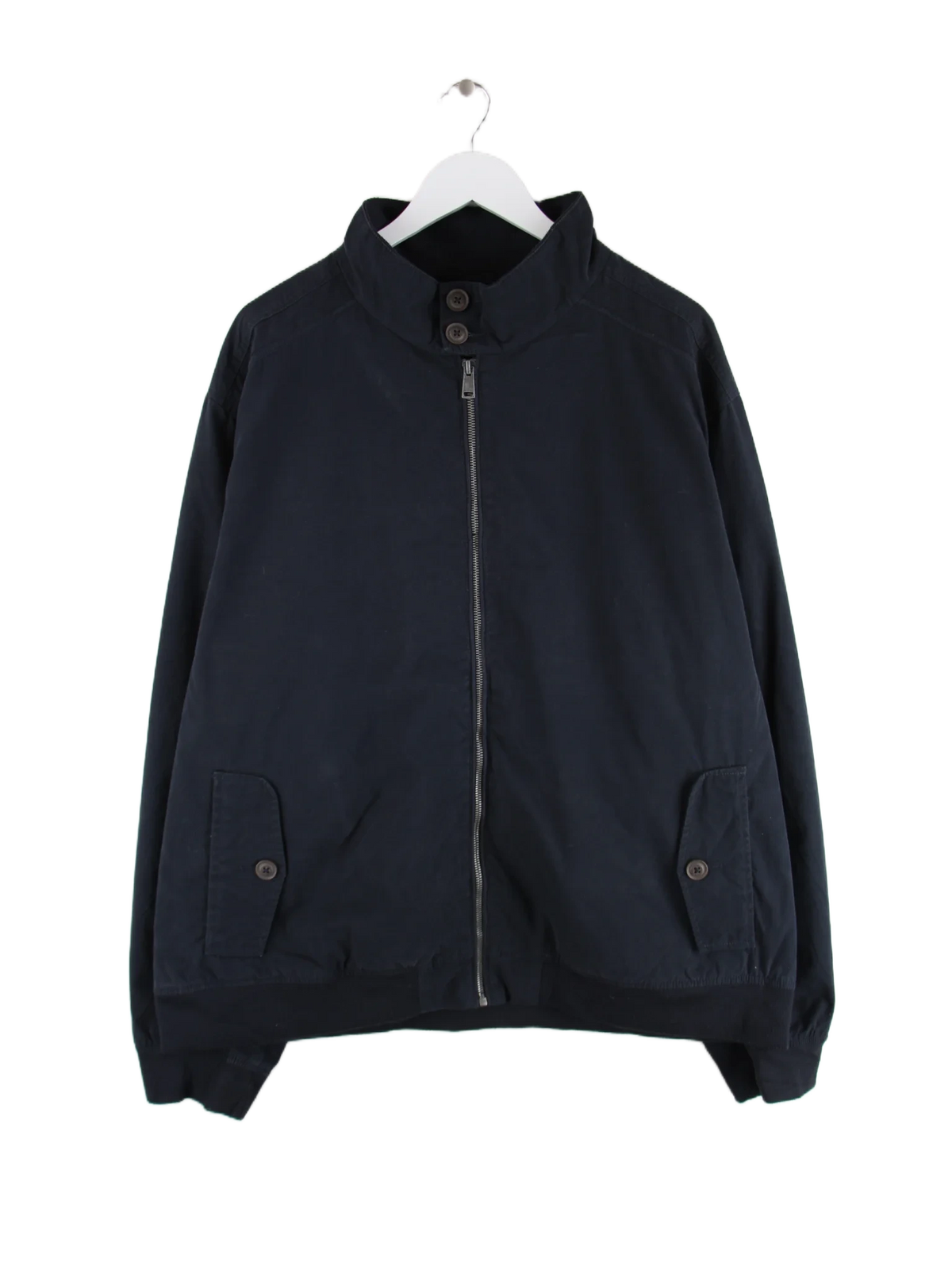 Vintage Leichte Jacke Blau XXL – Vorderseite