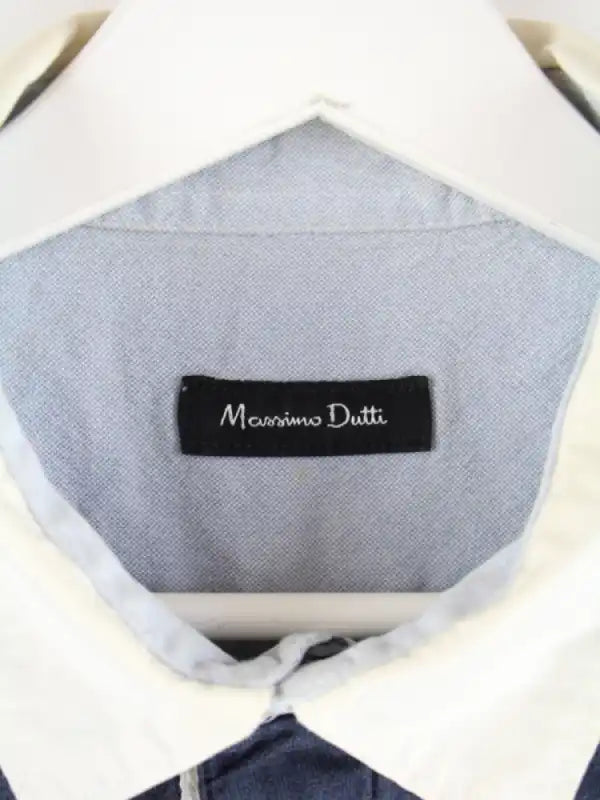 Vintage Polo Blau M – Detailbild 1