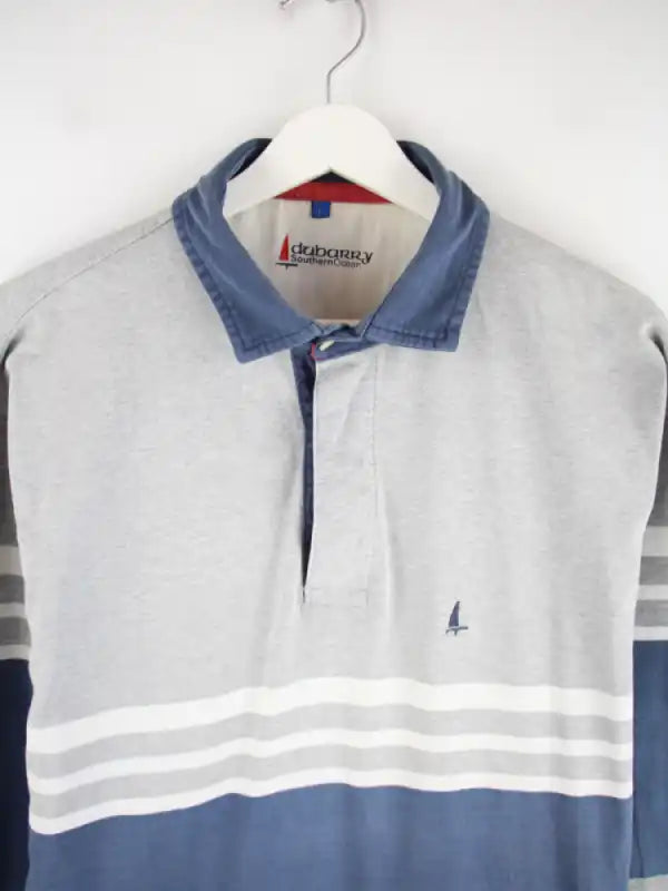 Vintage Polo Grau L – Detailbild 1