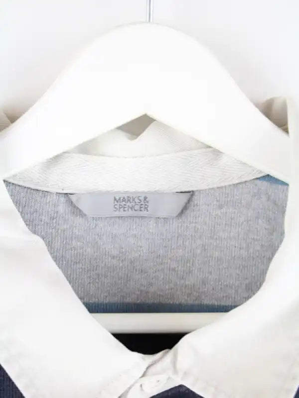 Vintage Polo Grau L – Etikett