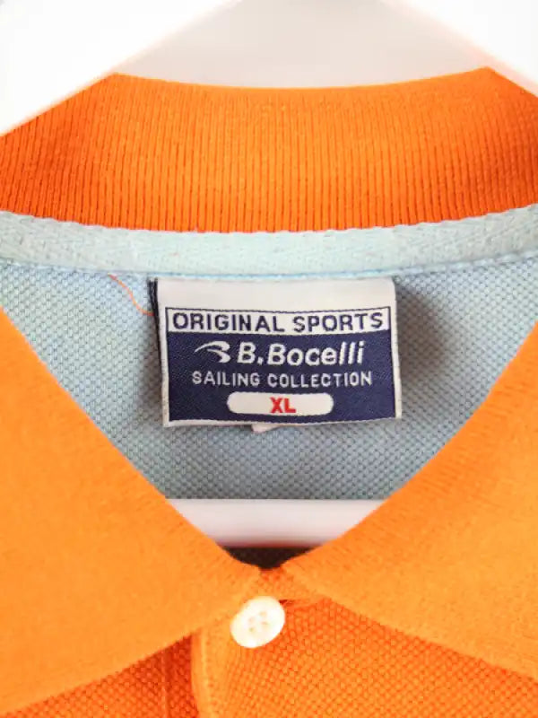 Vintage Polo Orange XL – Etikett