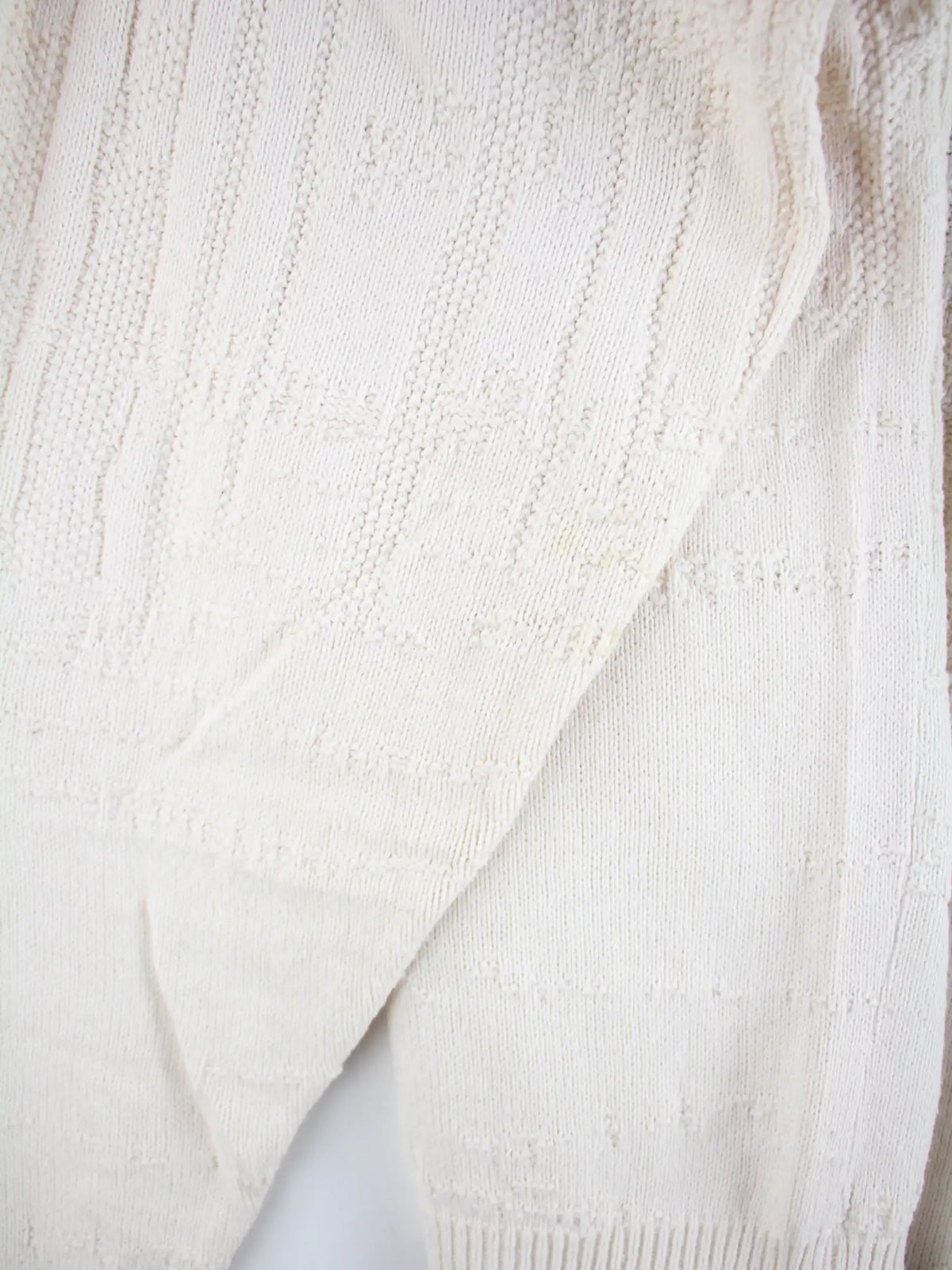 Vintage Pullover Beige XL – Detailbild 2