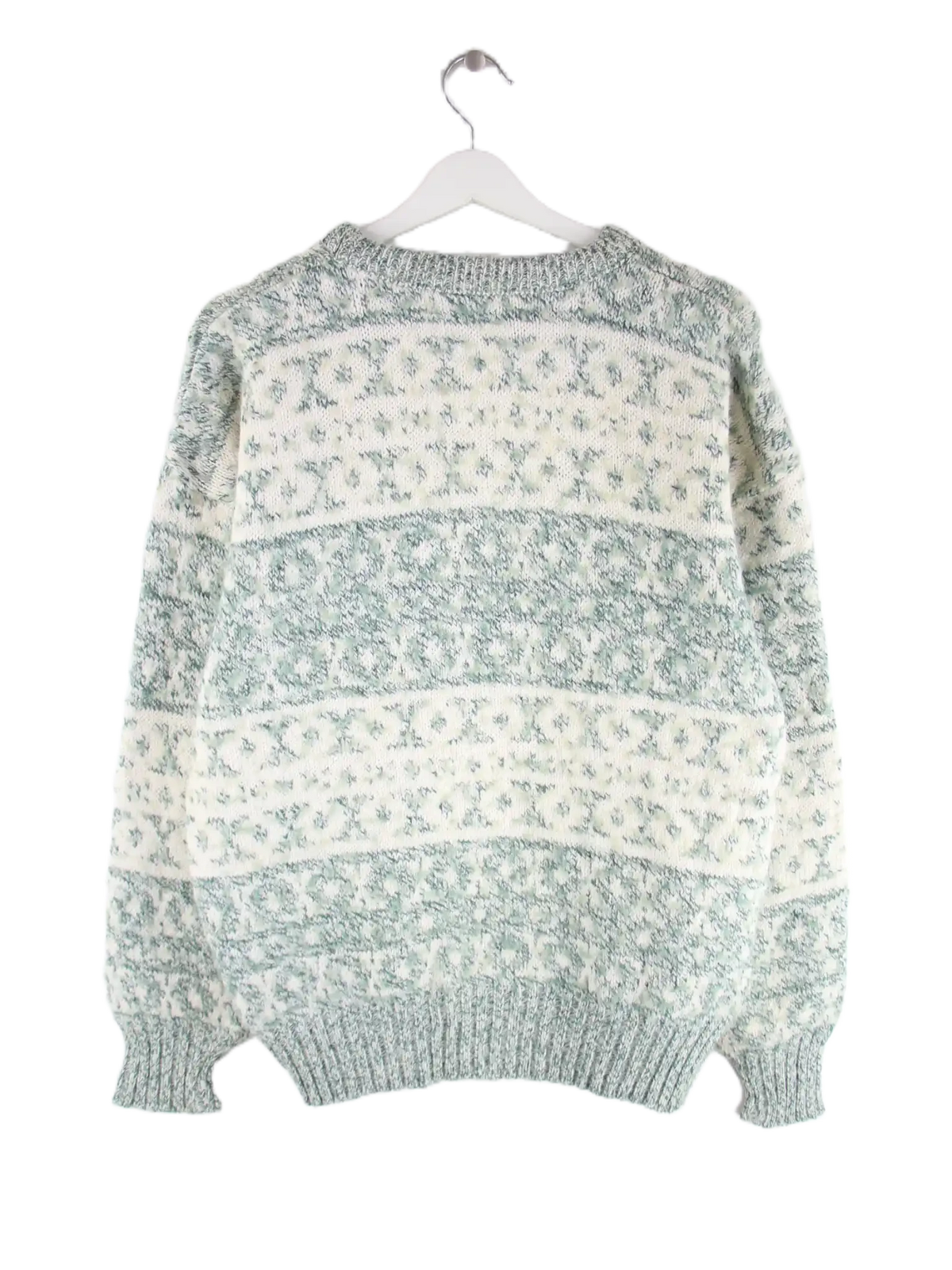 Vintage Pullover Weiß L – Rückseite